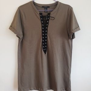 Olive tee